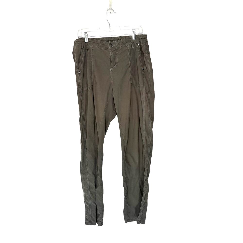 Kuhl Green Gorpcore Rugged Casual Outdoor Relaxed‎ Straight Leg Pants Size 14